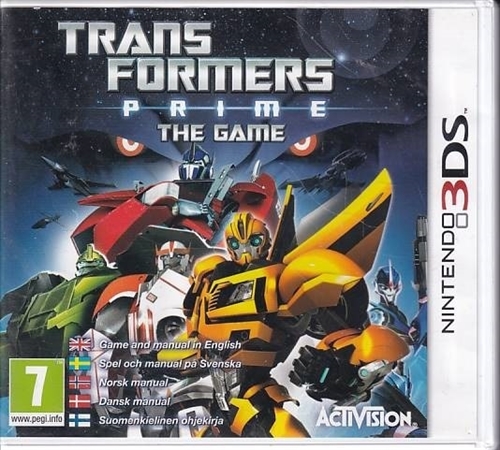 Transformers Prime the Game - Nintendo 3DS Spil - (A Grade) (Genbrug)